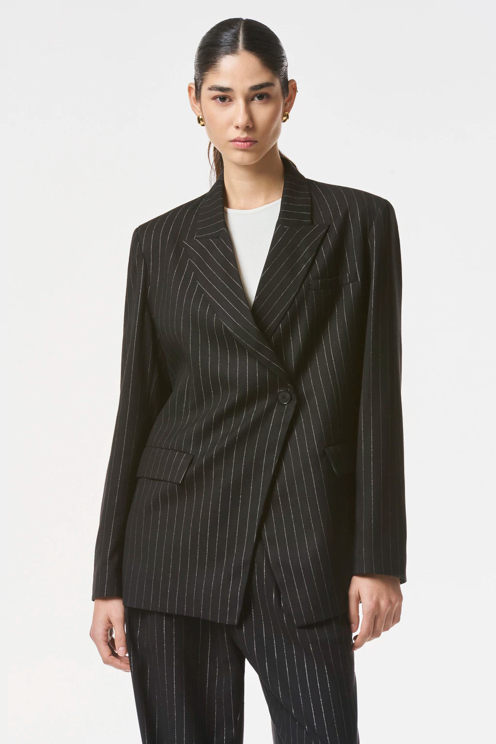 BLAZER OPERA DIPLOMATIC BLACK & SILVER