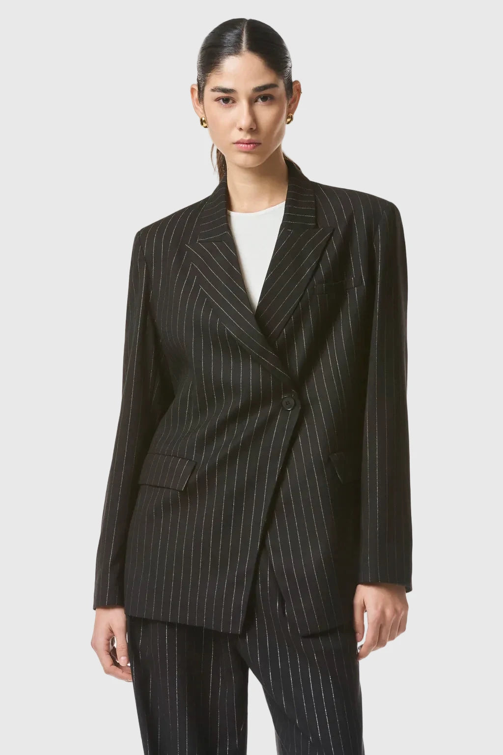 BLAZER OPERA DIPLOMATIC BLACK & SILVER