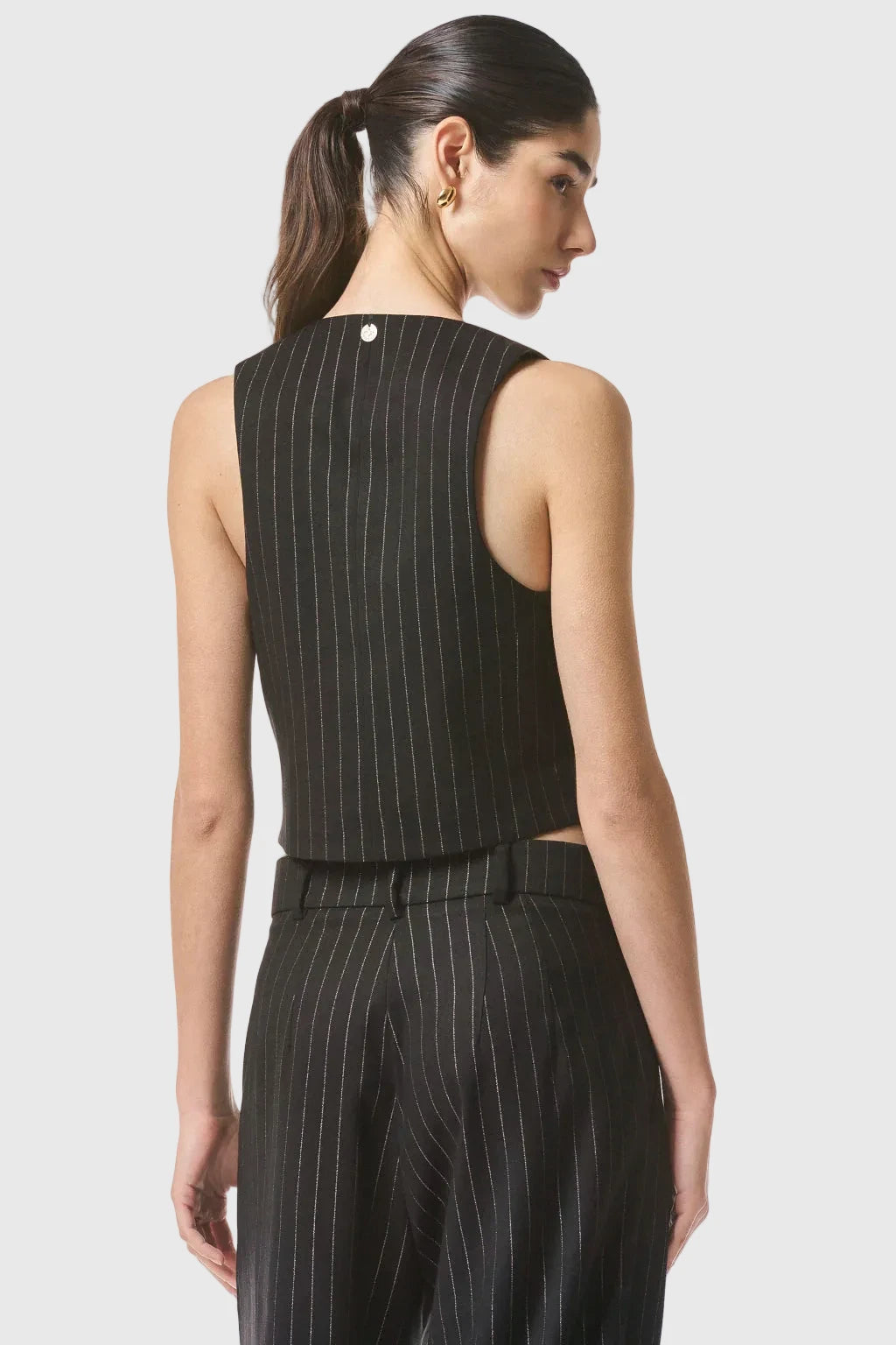 CHALECO OPERA DIPLOMATIC BLACK & SILVER