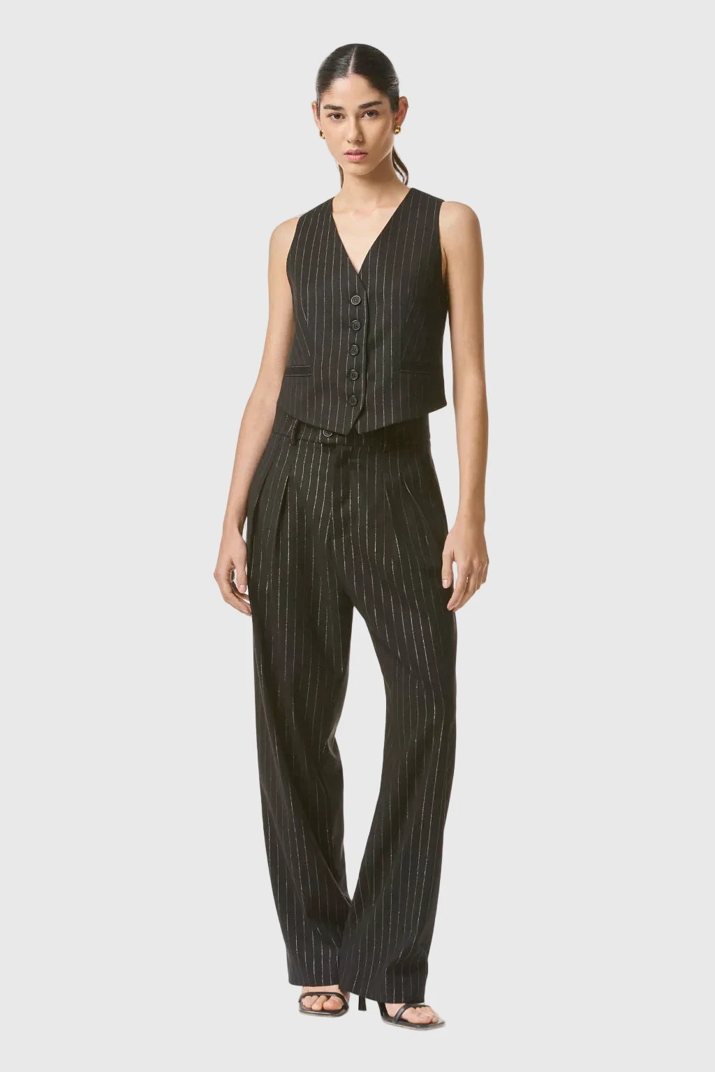 PANTALON OPERA DIPLOMATIC BLACK & SILVER