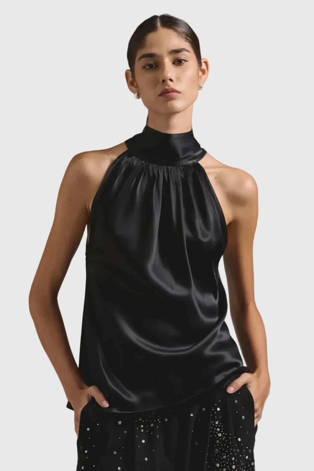 TOP LUMIERE BLACK