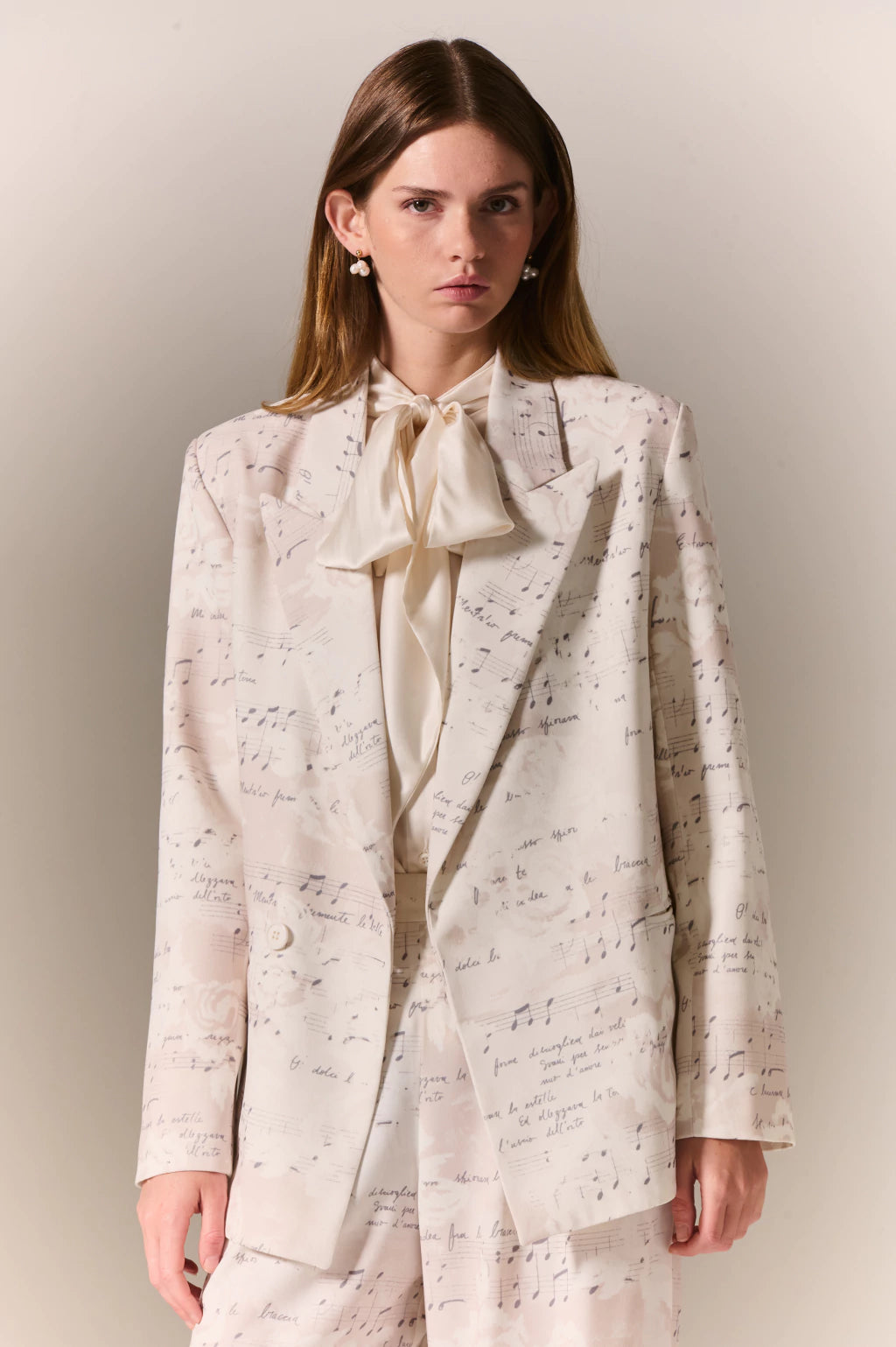 BLAZER PARTITURA STAMPA
