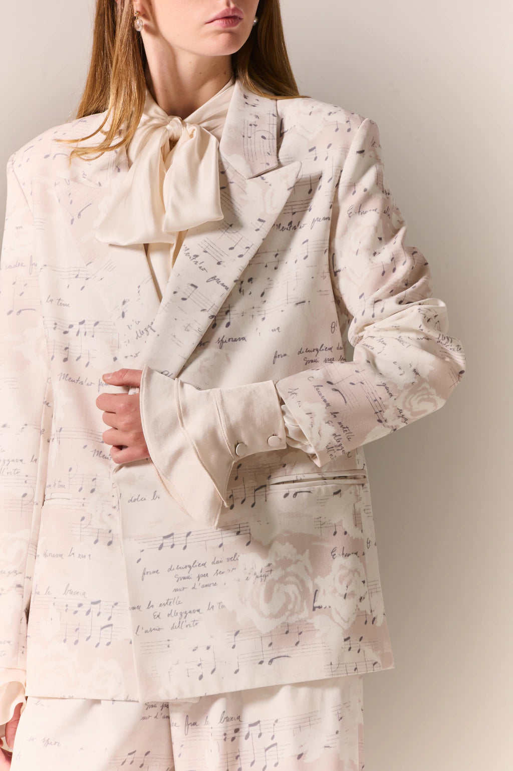 BLAZER PARTITURA STAMPA
