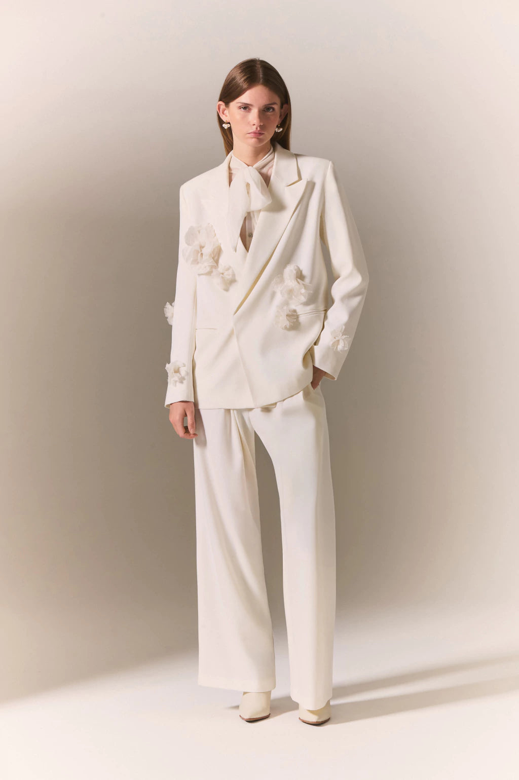 PANTALON ROMANZA OFF WHITE