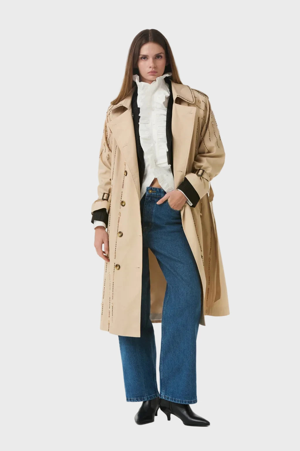 TRENCH AIDA BEIGE