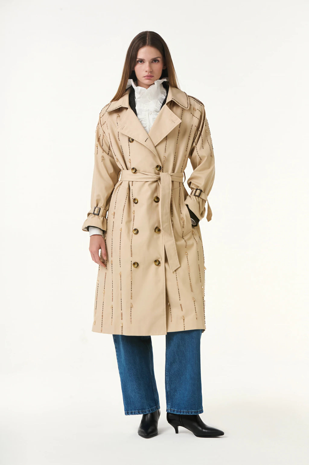 TRENCH AIDA BEIGE
