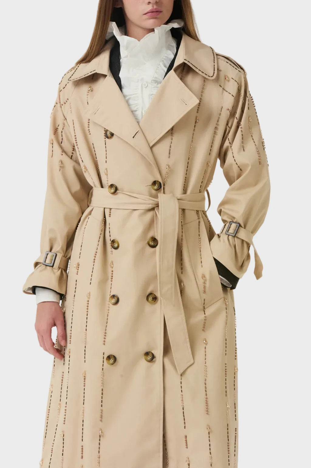 TRENCH AIDA BEIGE