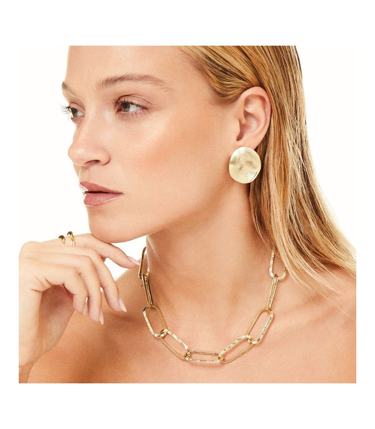 PENDIENTES ST.TROPEZ DORADO O PLATEADO