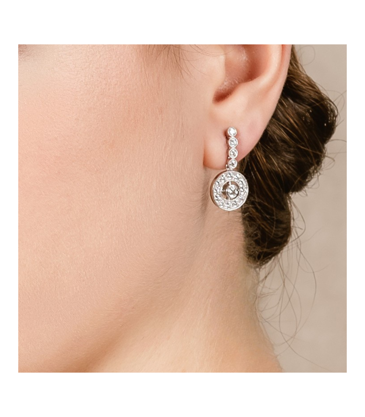 PENDIENTES PLATA ORLA VINTAGE