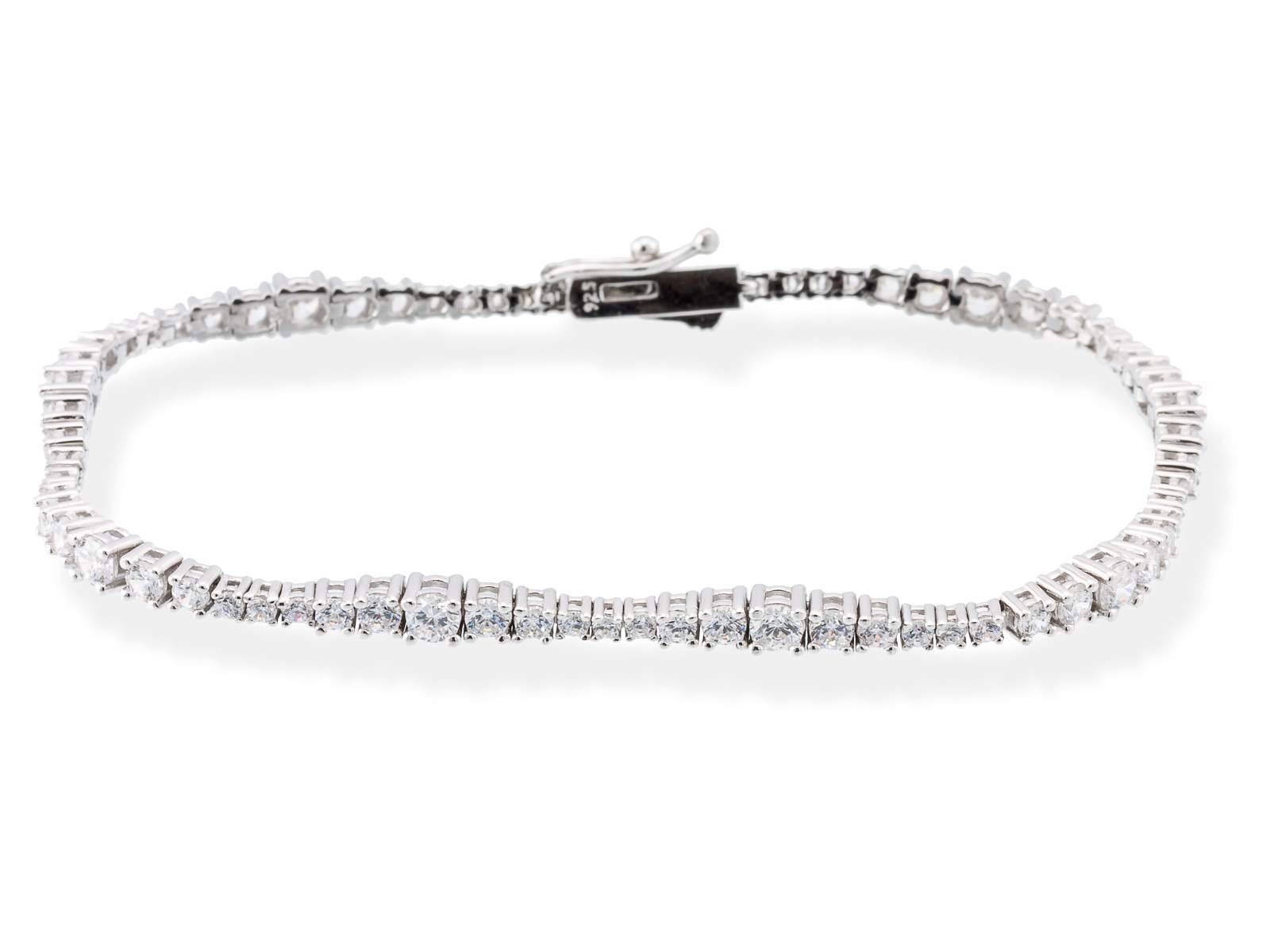 Pulsera RIVIERE en plata