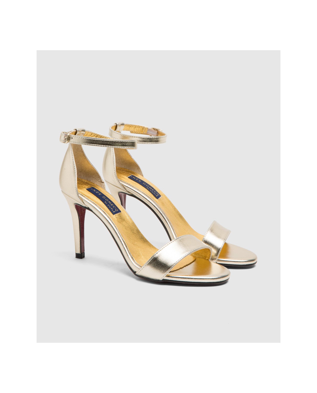 SANDALIA ALMERIA METAL ORO