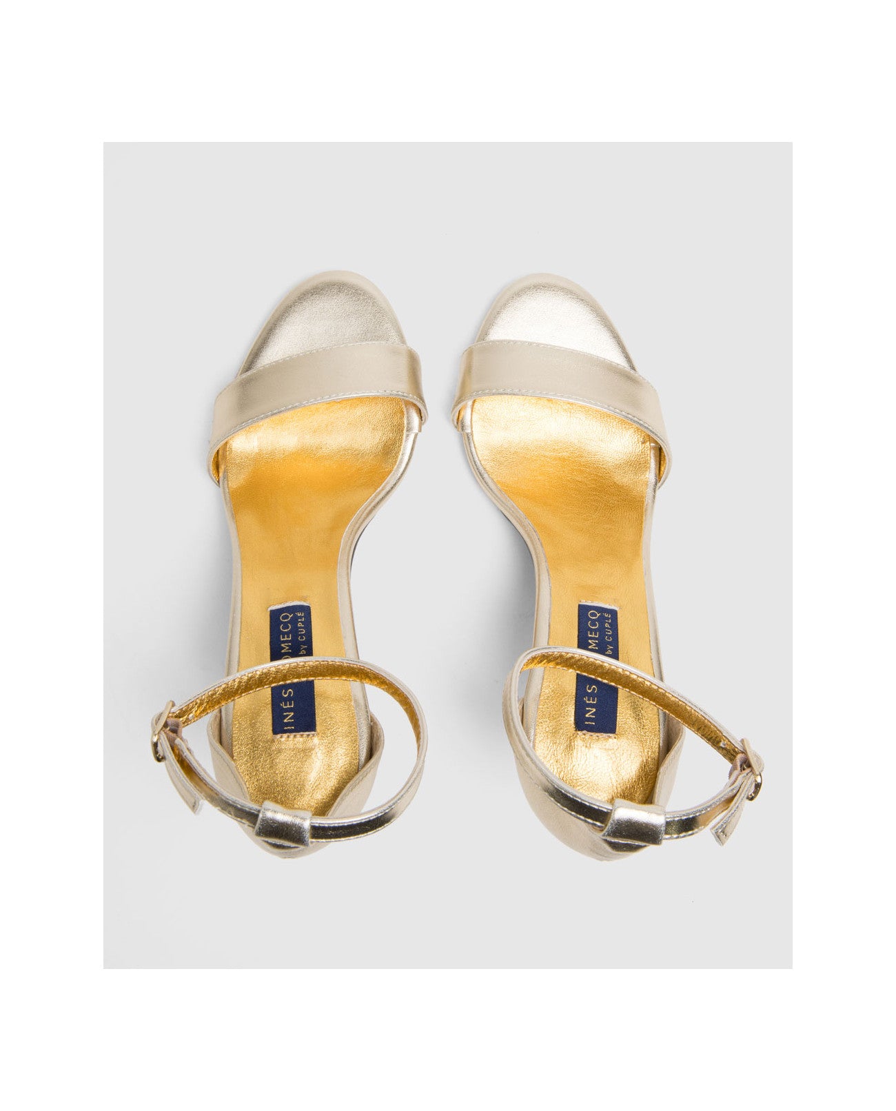 SANDALIA ALMERIA METAL ORO