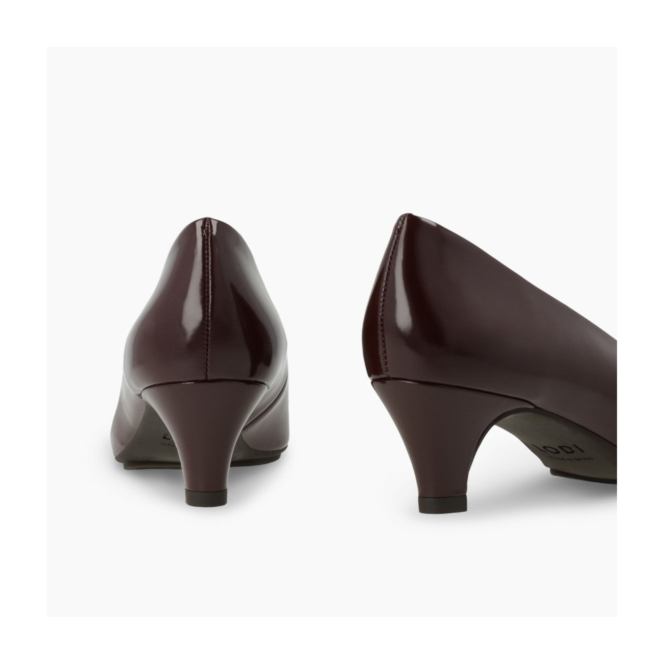 ZAPATOS DE SALÓN BURDEOS CHINTO