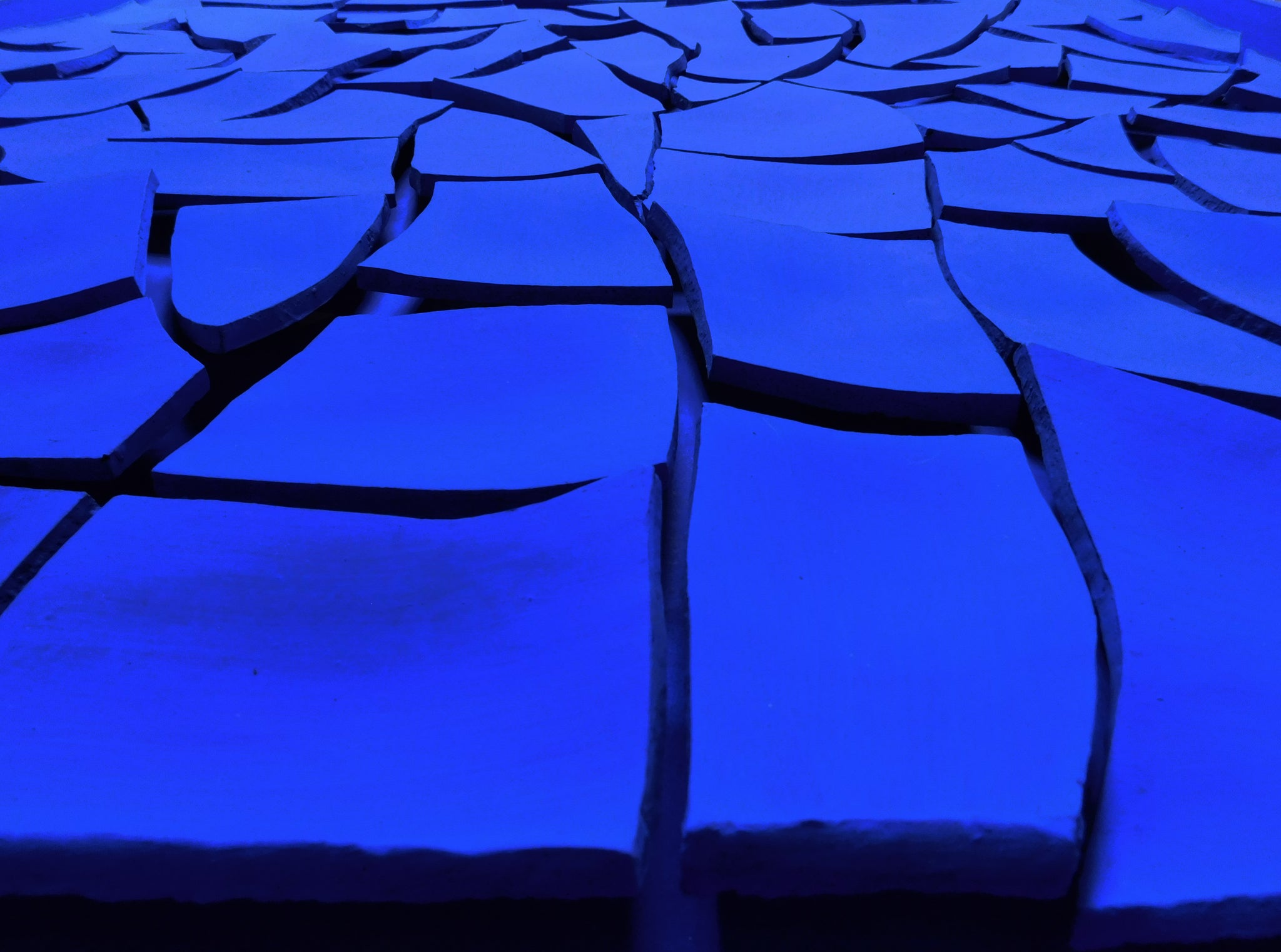 Cracked Blue I