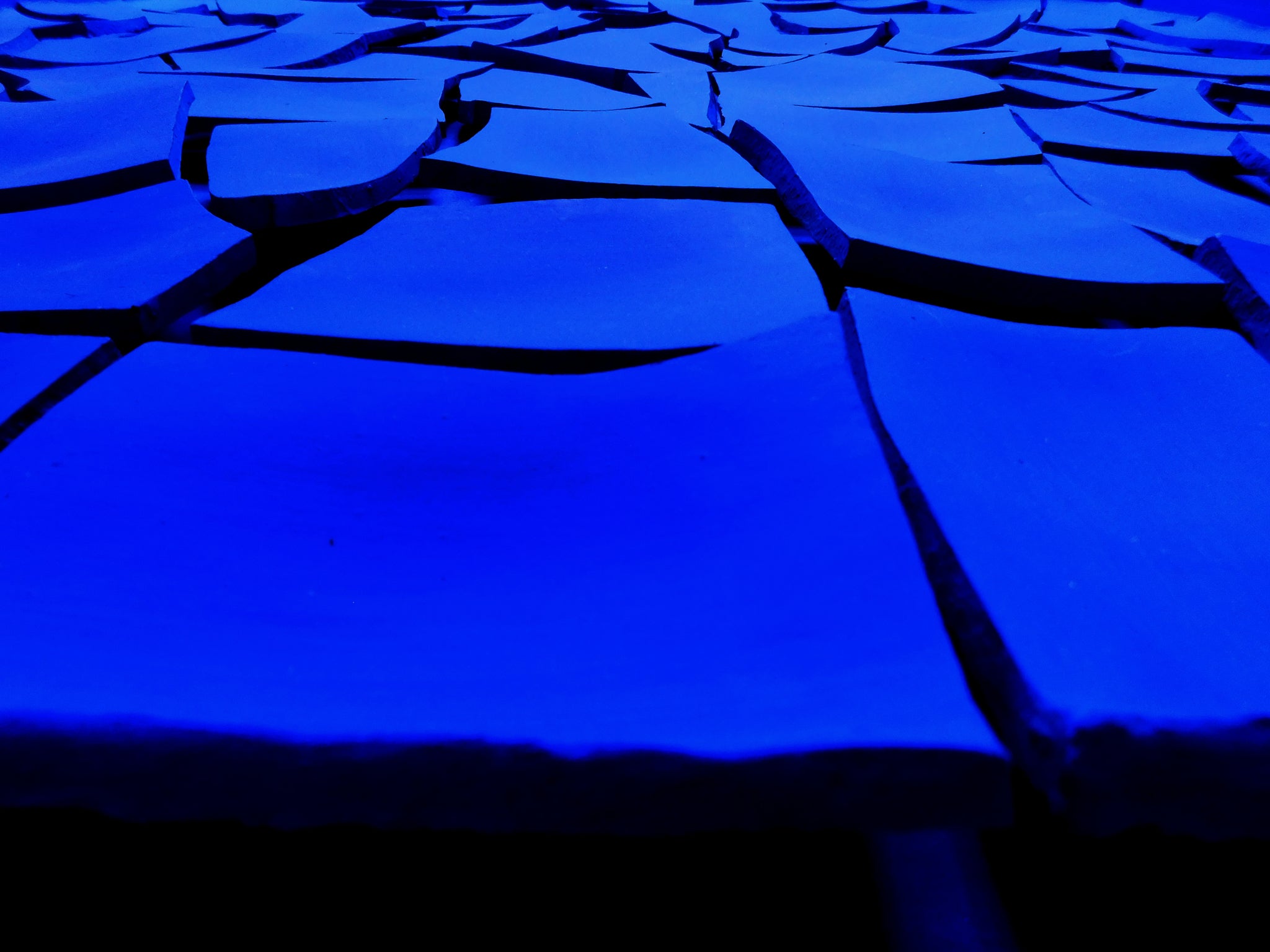 Cracked Blue I