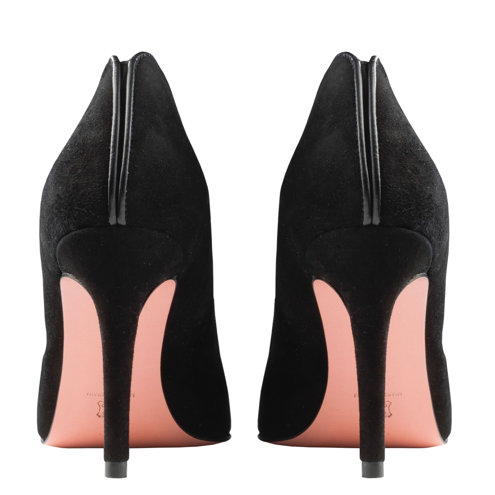 STILETTO KATE BLACK SUEDE 10
