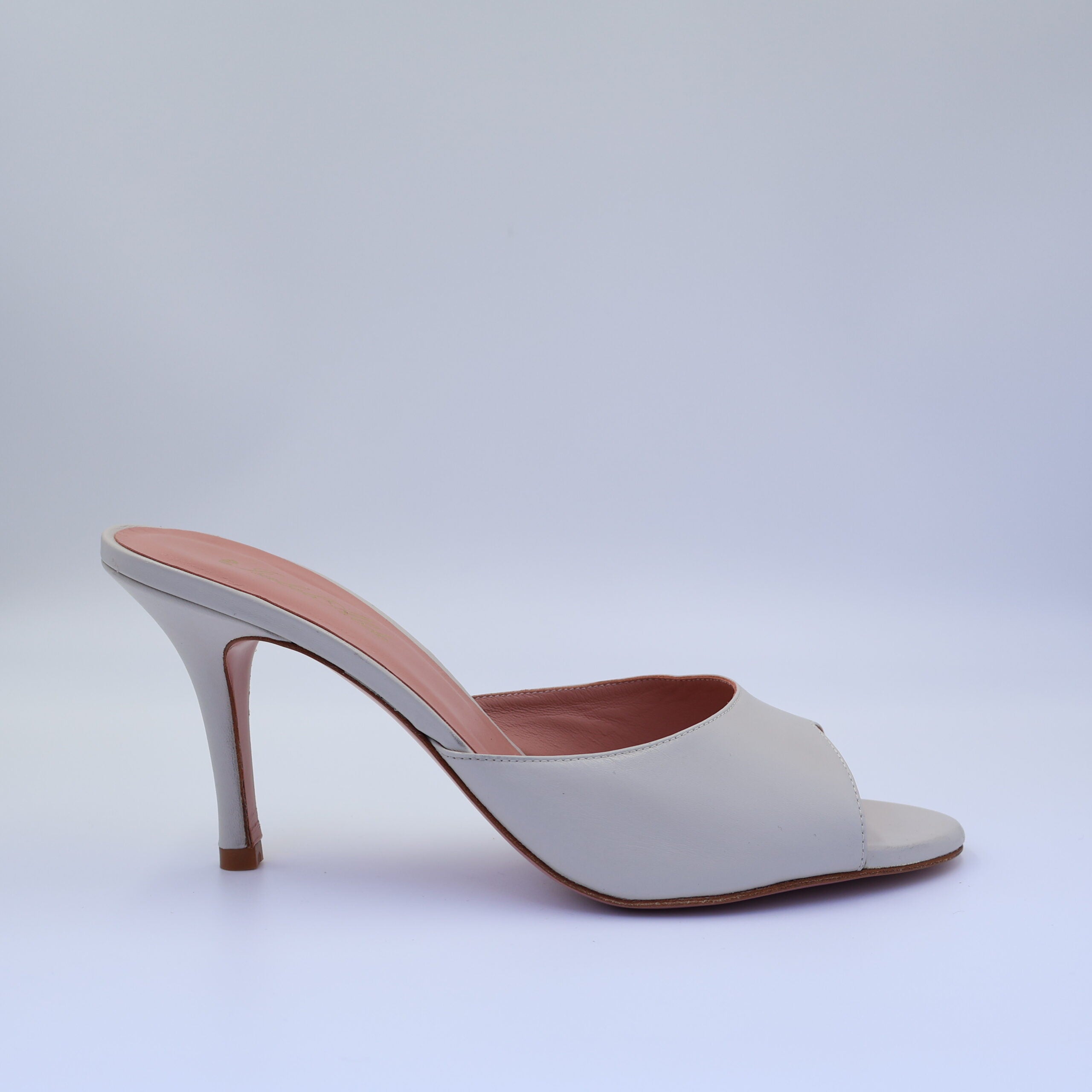 STILETTO TALYA MULE BONE