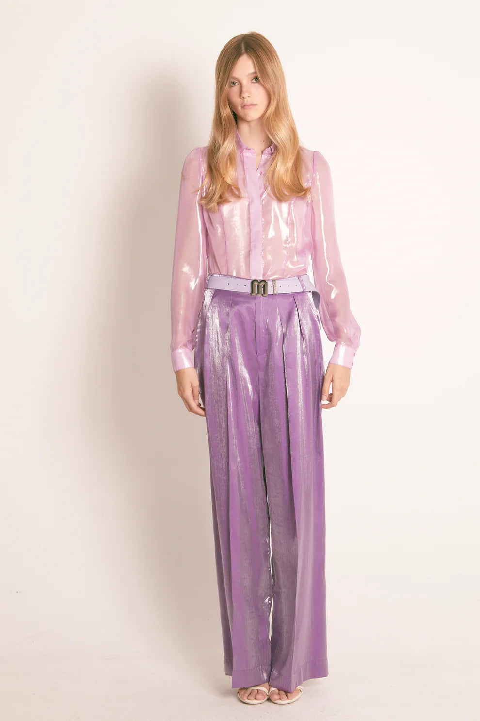 CAMISA SIRIAN GLOW LILA TAFFY