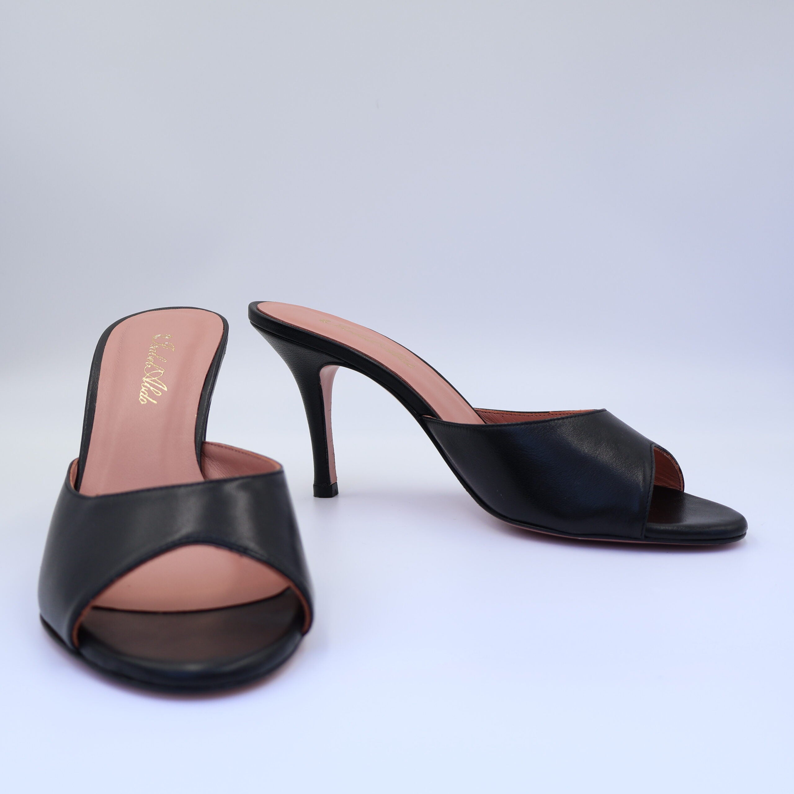 STILETTO TALYA MULE BLACK