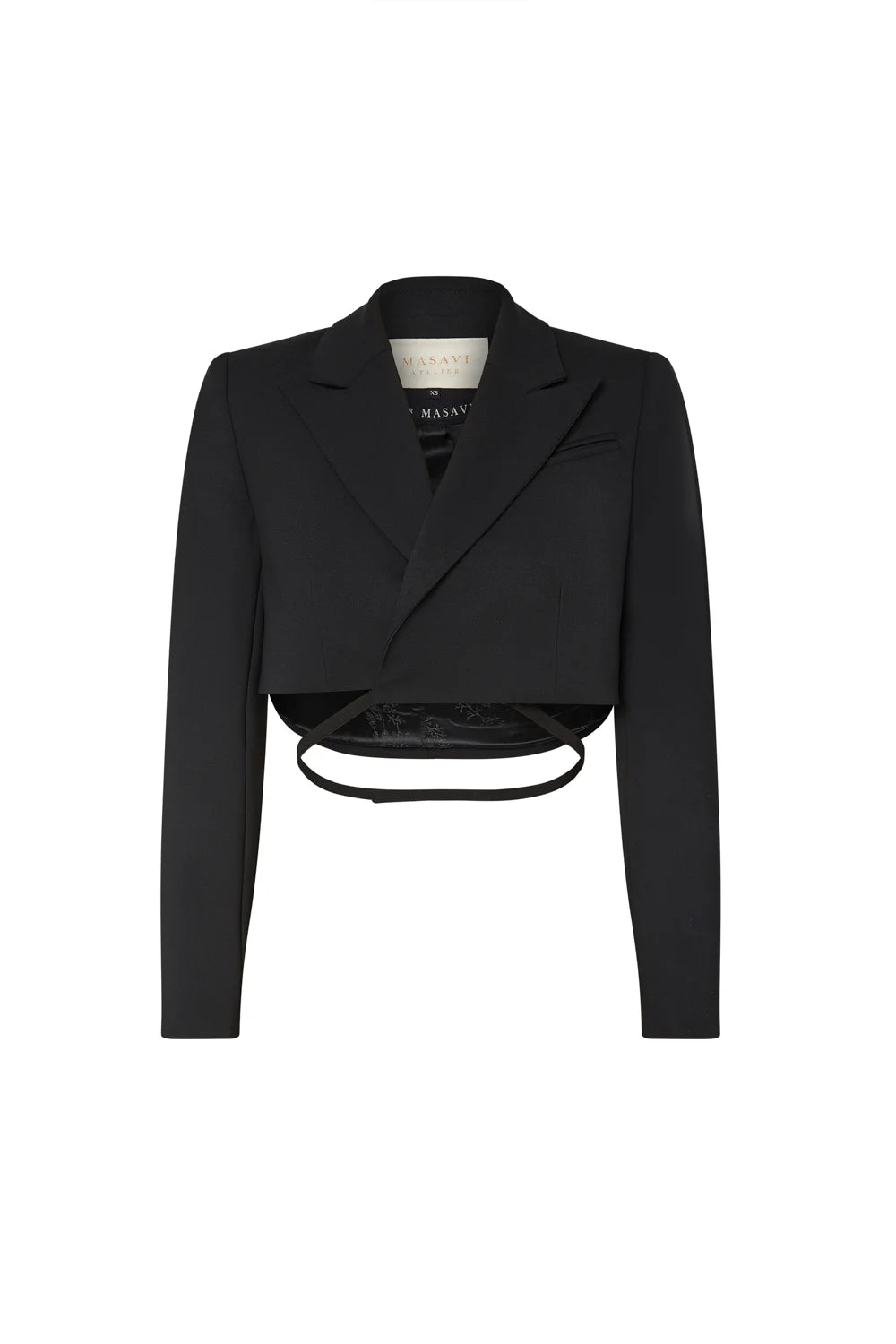 BLAZER CORTA SPELLO NEGRO