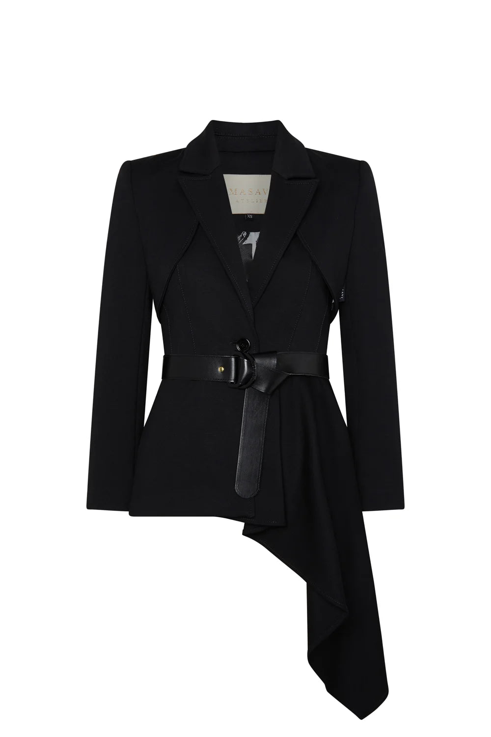 BLAZER ASIMETRICA NOOTE NEGRO