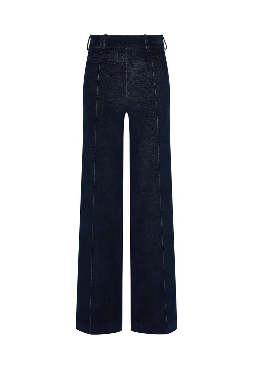 PANTALON KARWAR TERCIOPELO AZUL MARINO