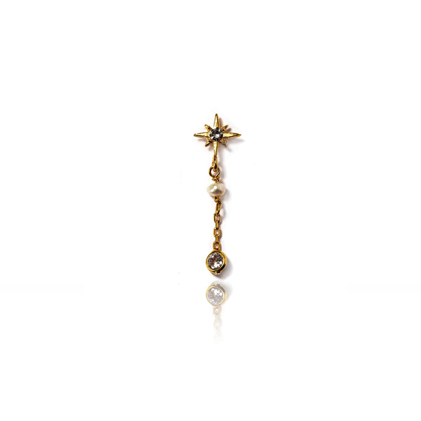 Pendientes Minimal Estrella Simple
