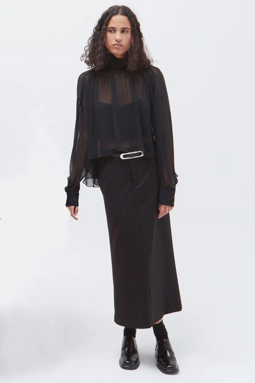 BLUSA CAPA CAPRI NEGRO