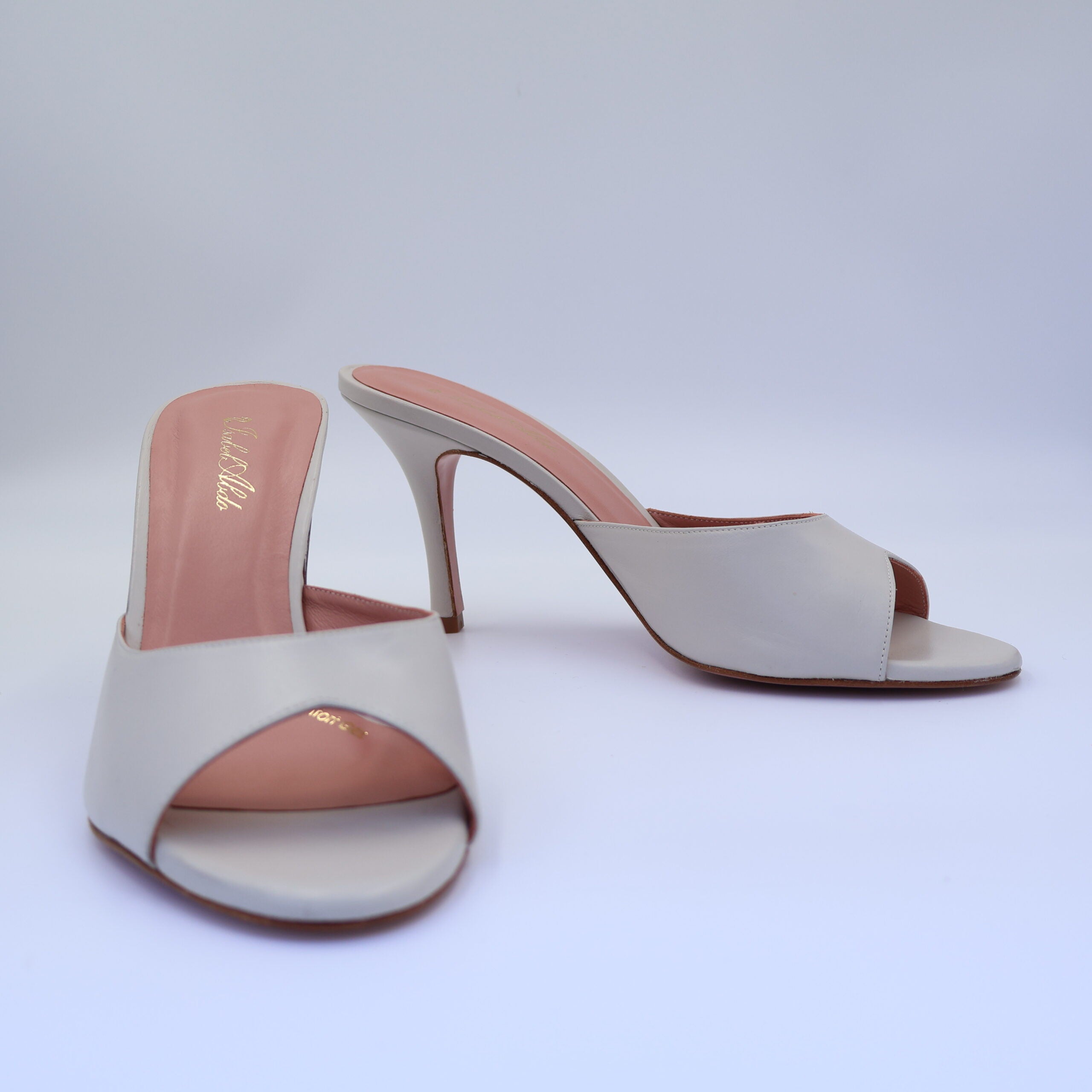 STILETTO TALYA MULE BONE