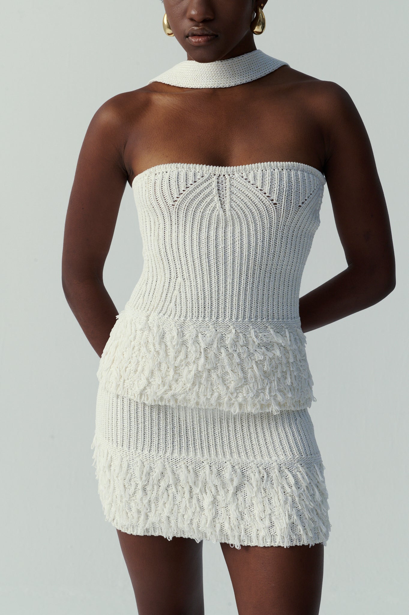 LA LLANERA TOP OFF WHITE