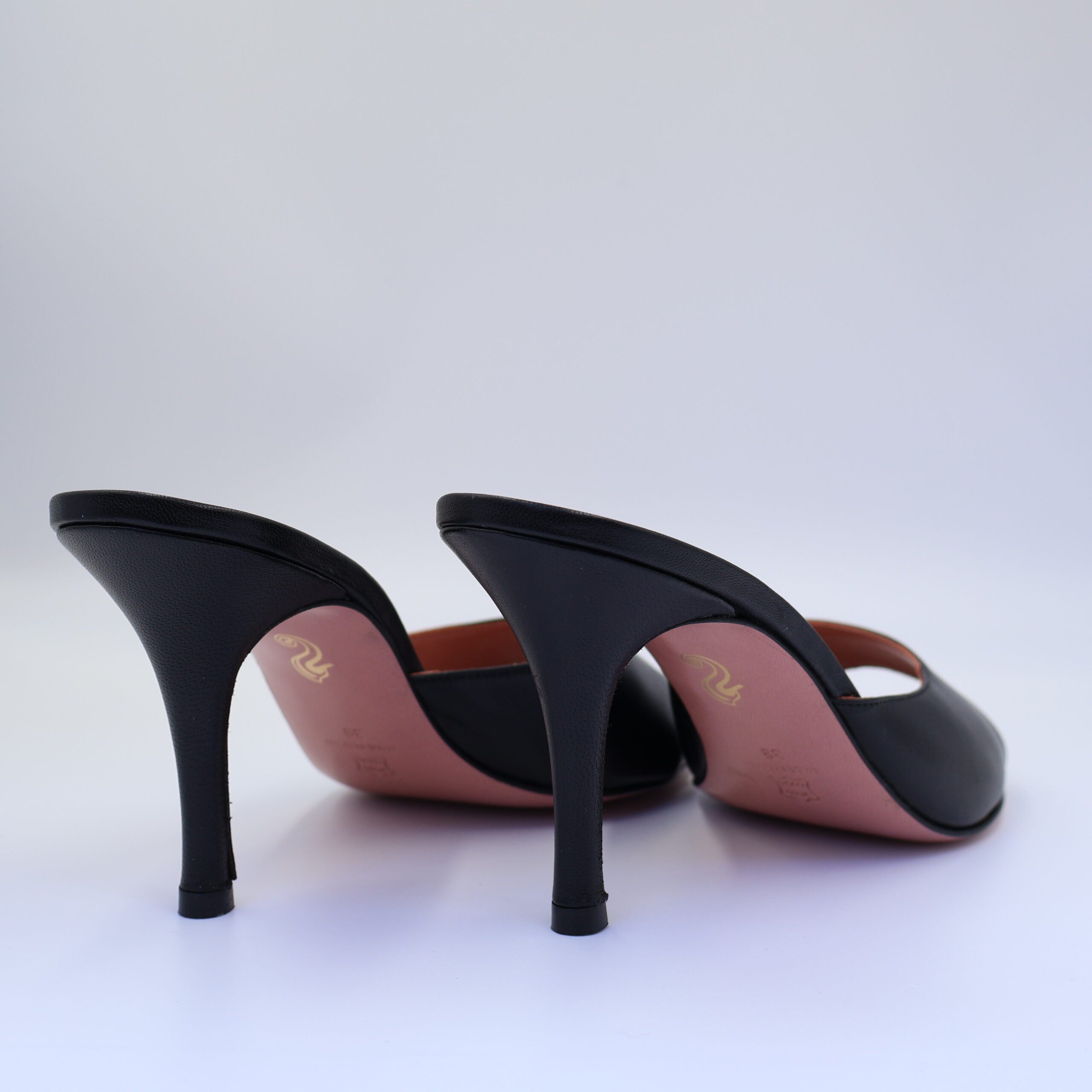 STILETTO TALYA MULE BLACK