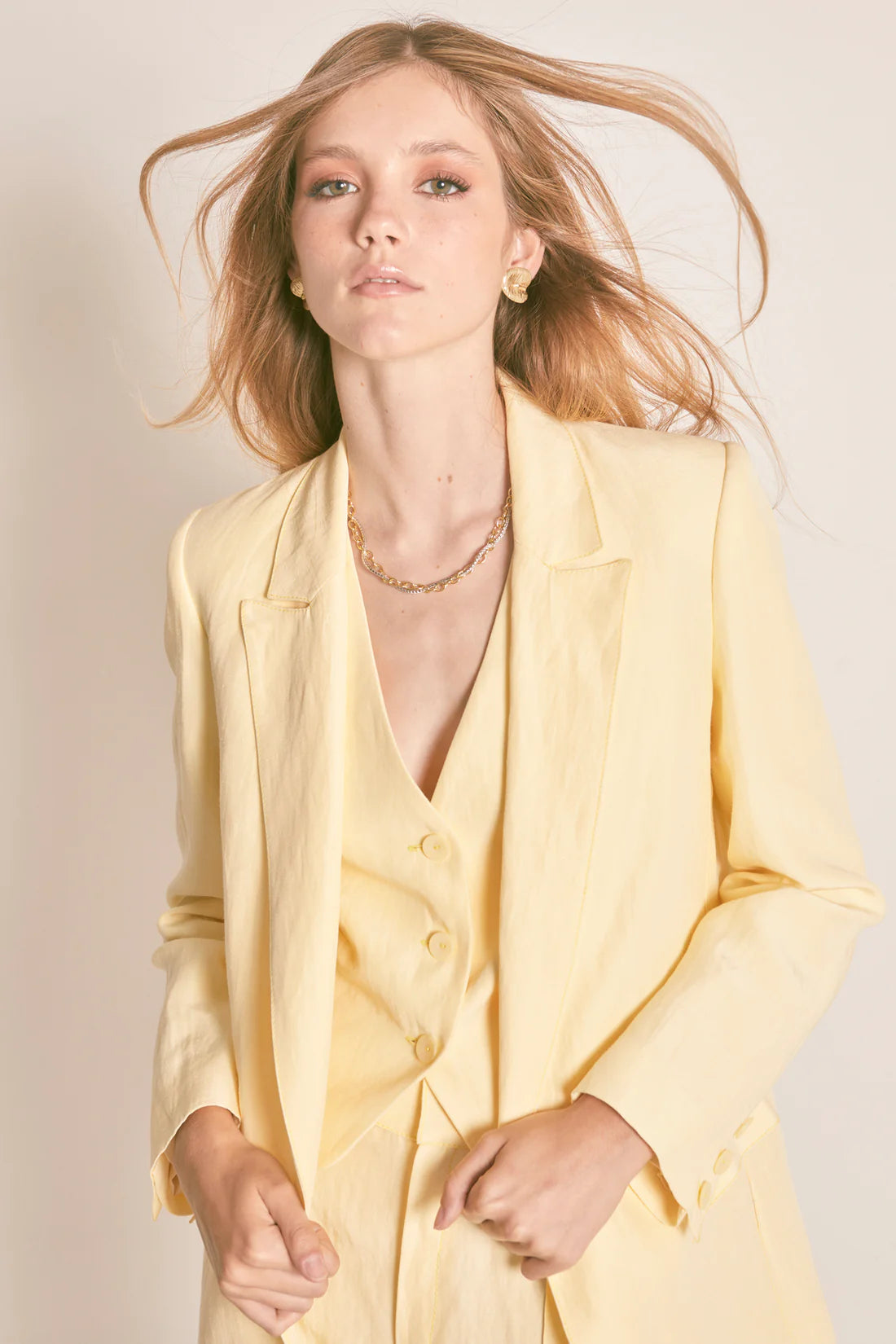 BLAZER VALIERO VANILLA