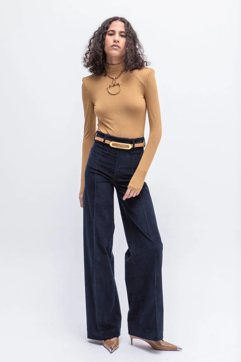 PANTALON KARWAR TERCIOPELO AZUL MARINO