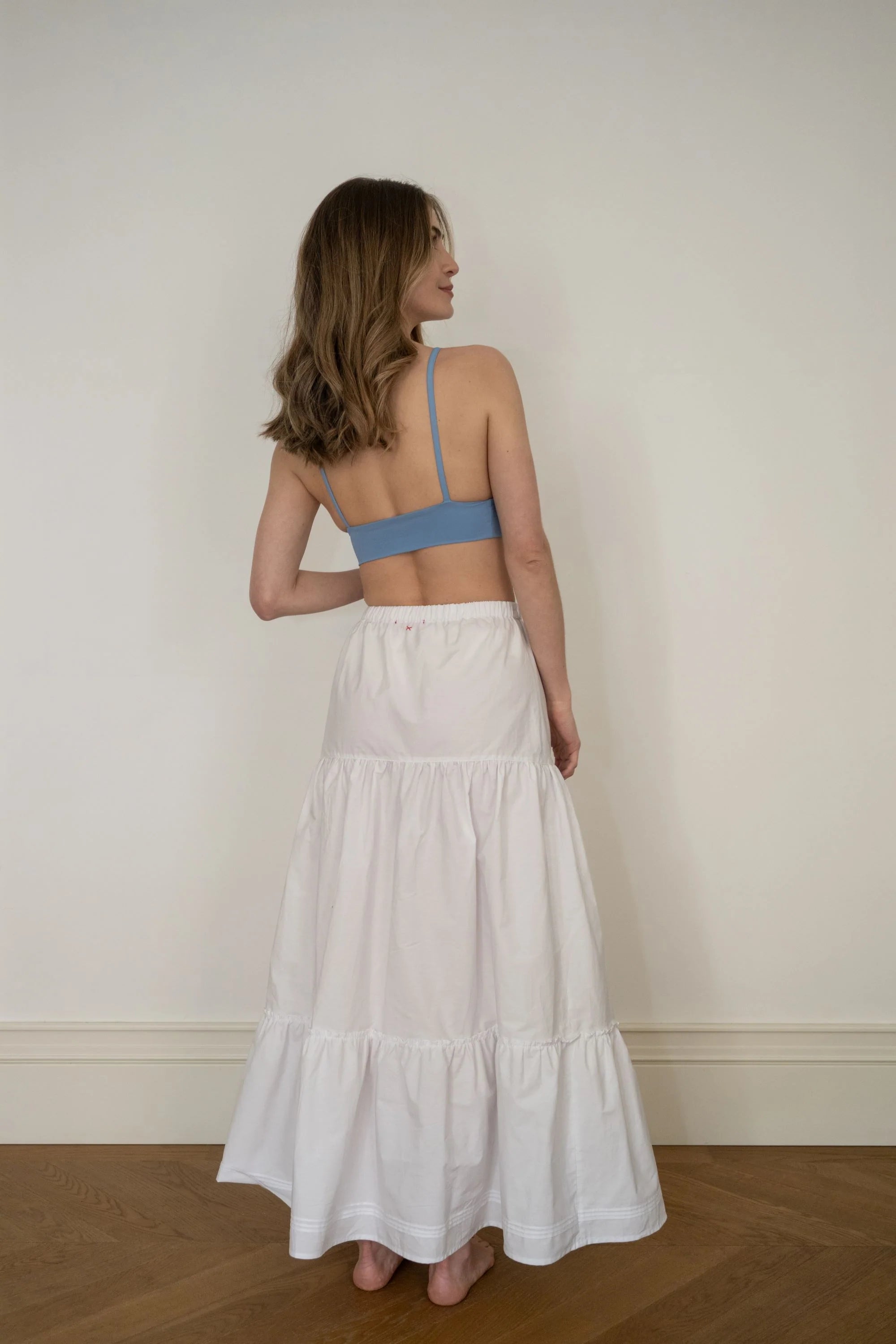 FALDA MAXI BLANCA
