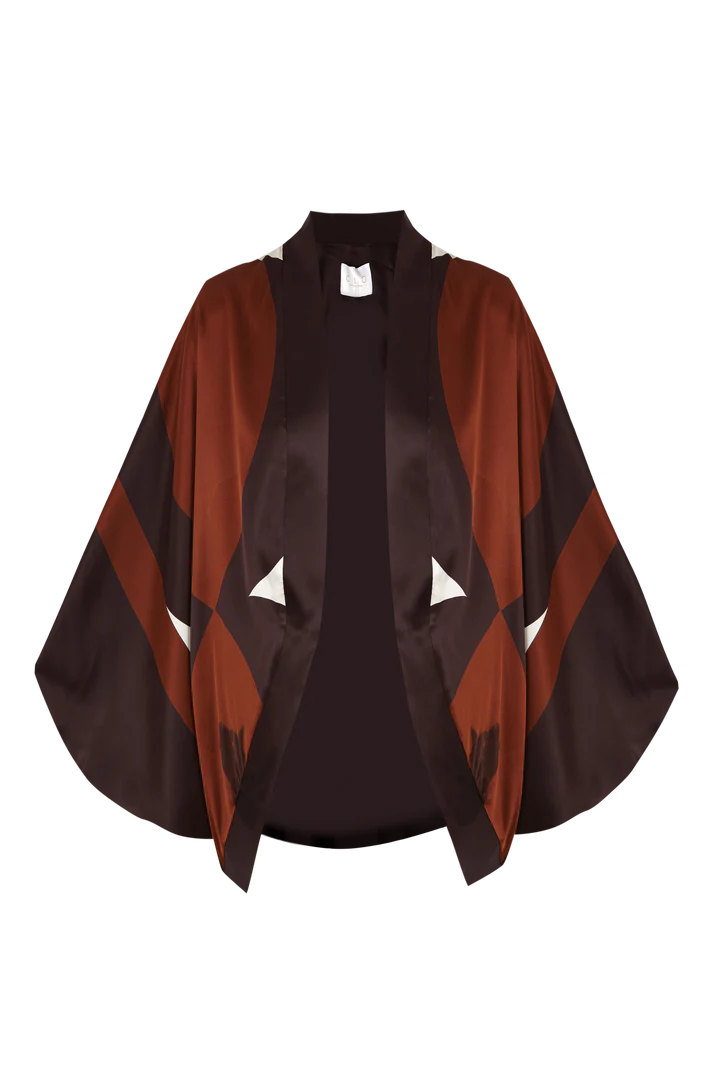 KIMONO CONSTELACIONES COFFEE