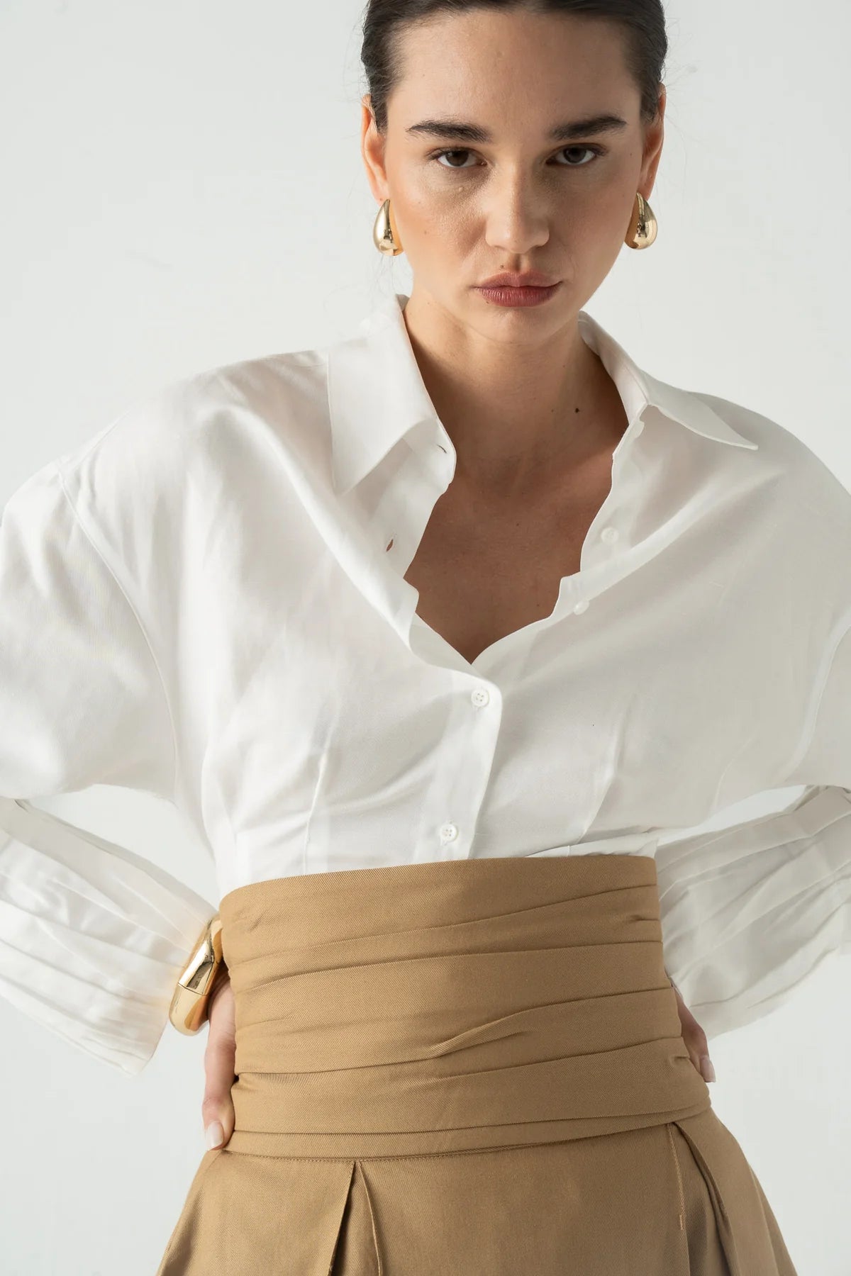 LA PATRONA SKIRT CAMEL