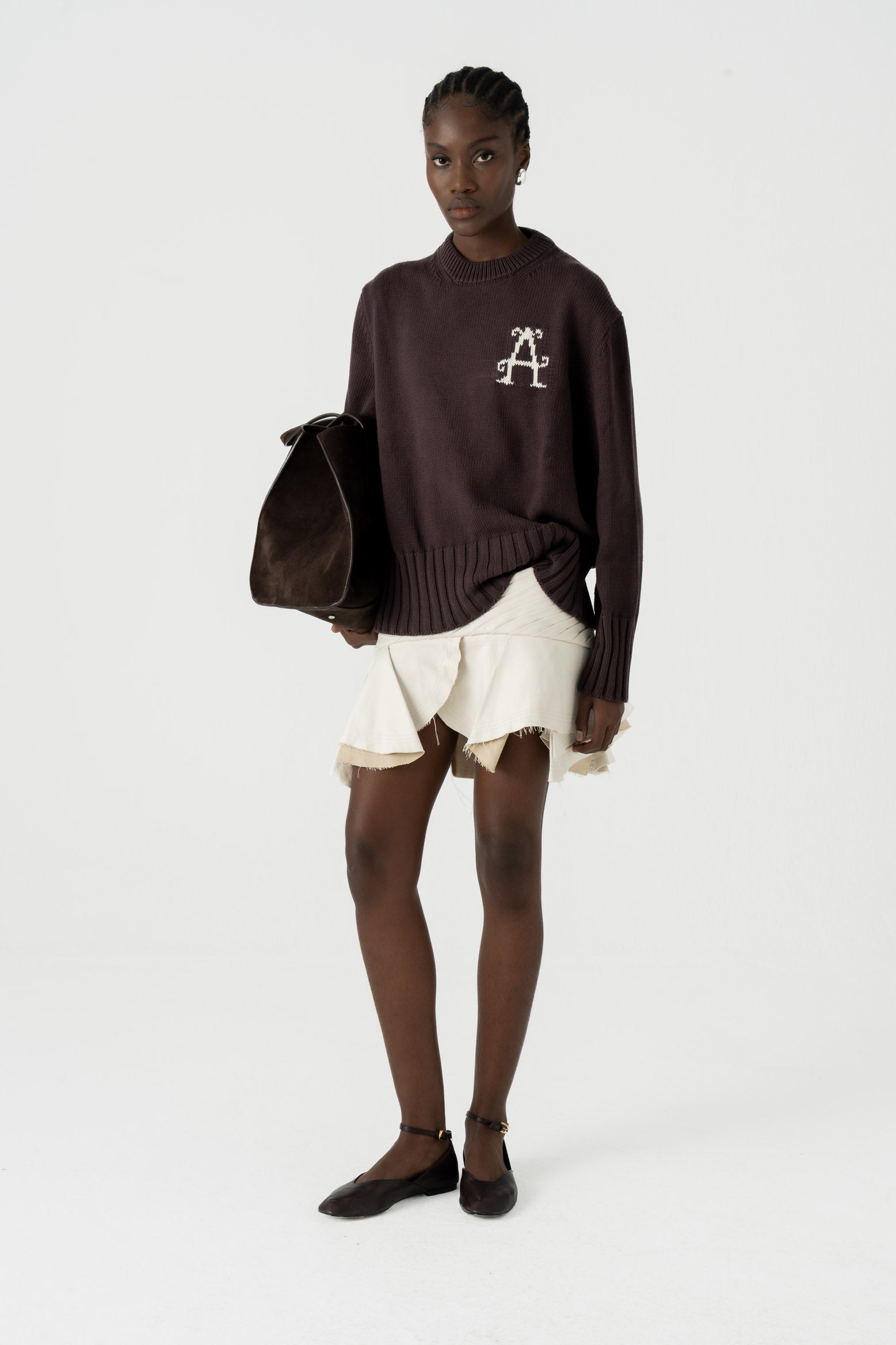 LA CARIÑOSA SWEATER CHOCOLATE