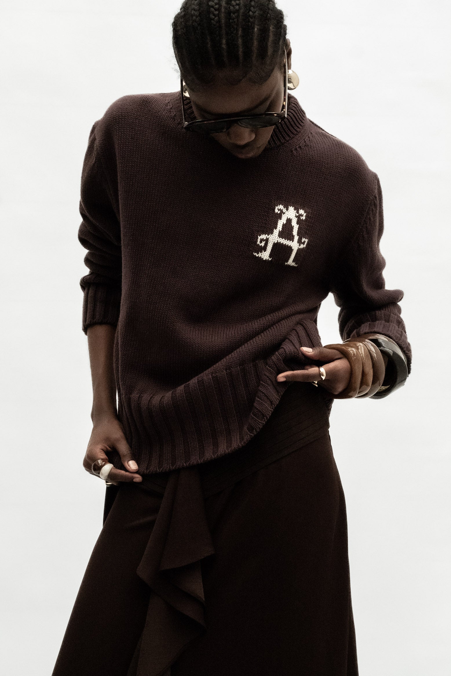 LA CARIÑOSA SWEATER CHOCOLATE