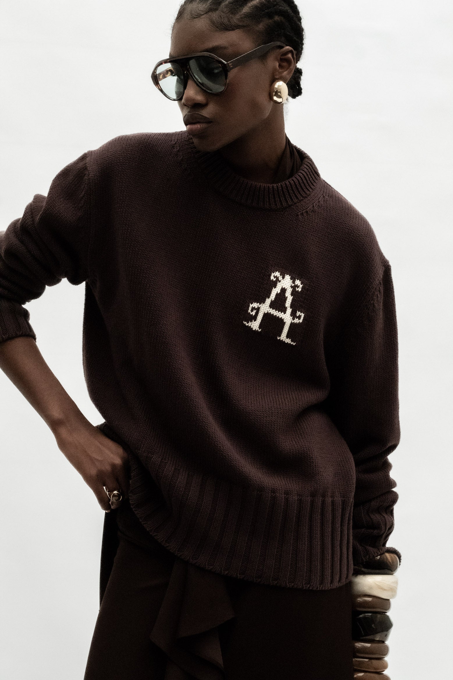 LA CARIÑOSA SWEATER CHOCOLATE
