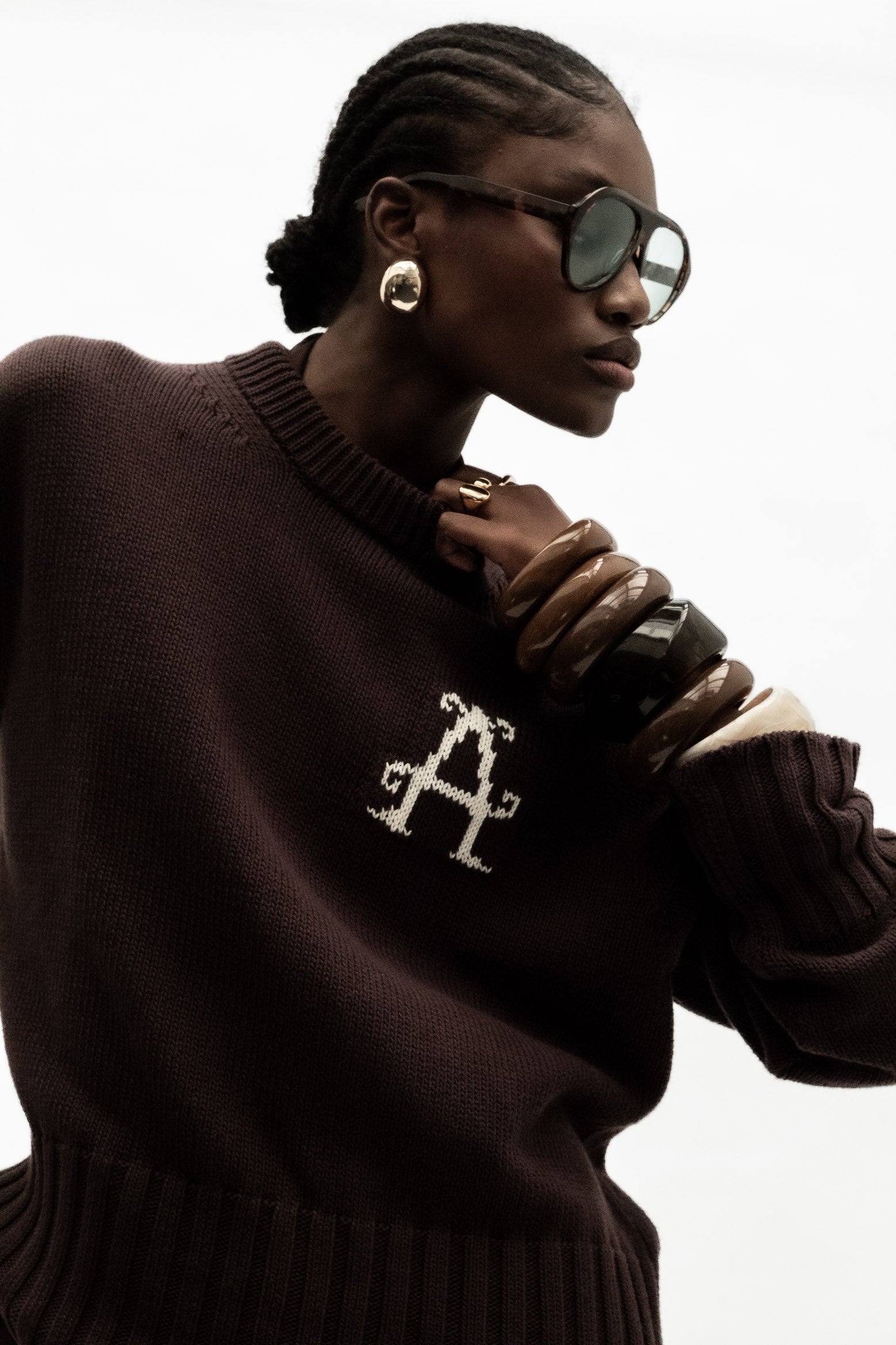 LA CARIÑOSA SWEATER CHOCOLATE