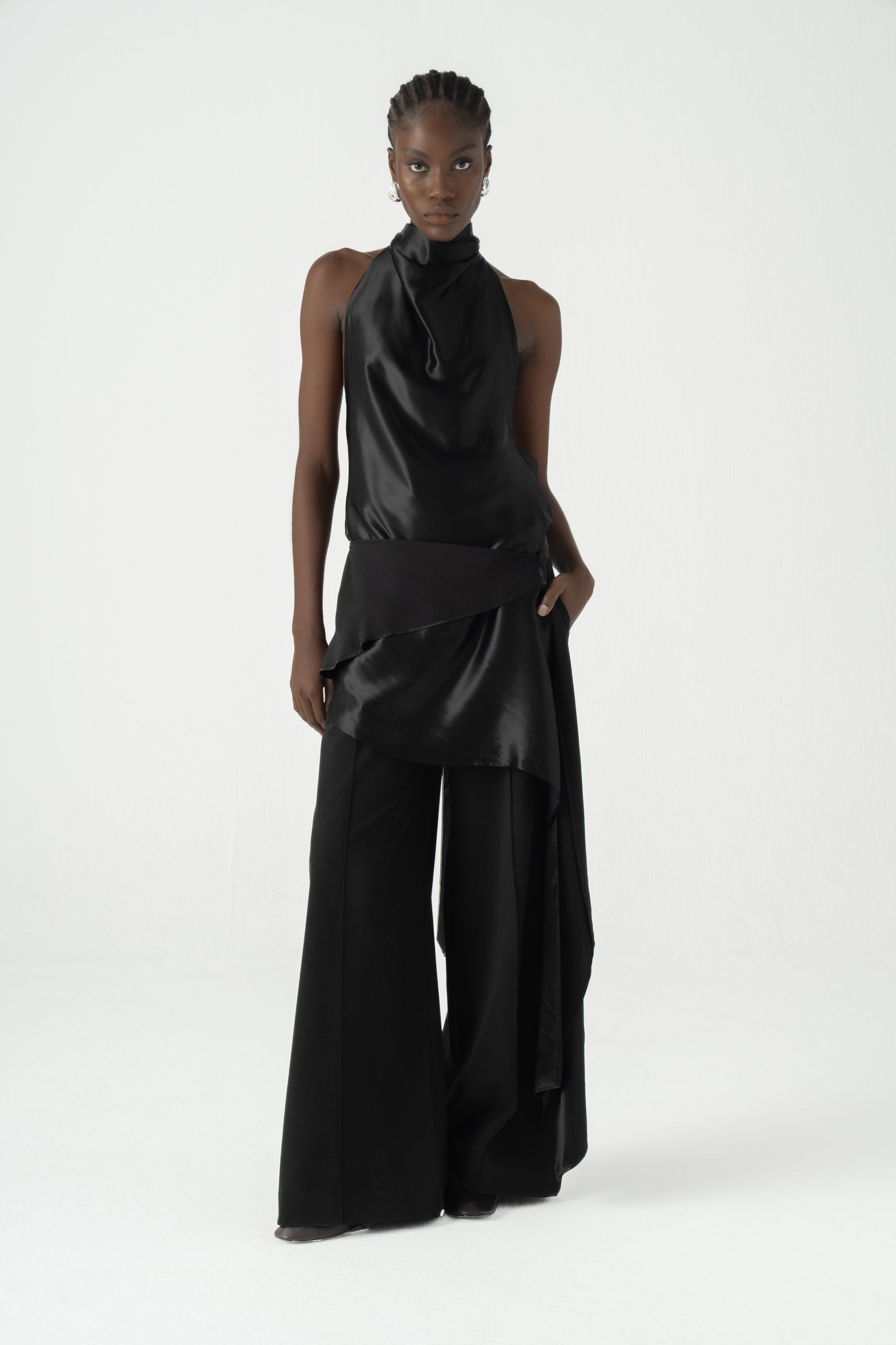 LA JOYITA BLOUSE BLACK
