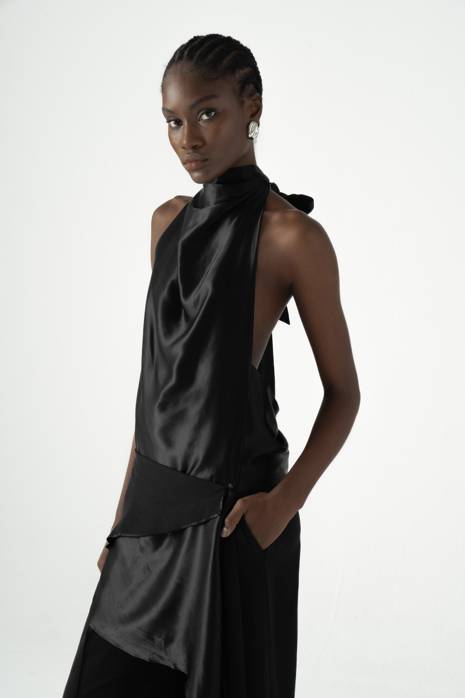 LA JOYITA BLOUSE BLACK