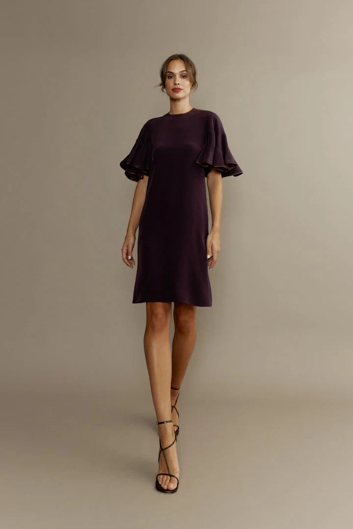 VESTIDO SOPHIE BURDEOS