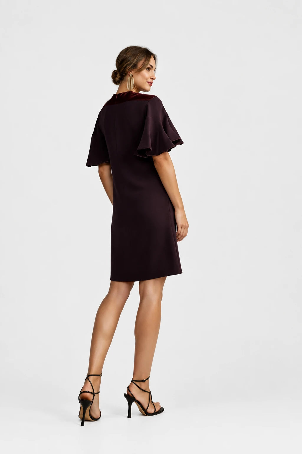 VESTIDO SOPHIE BURDEOS