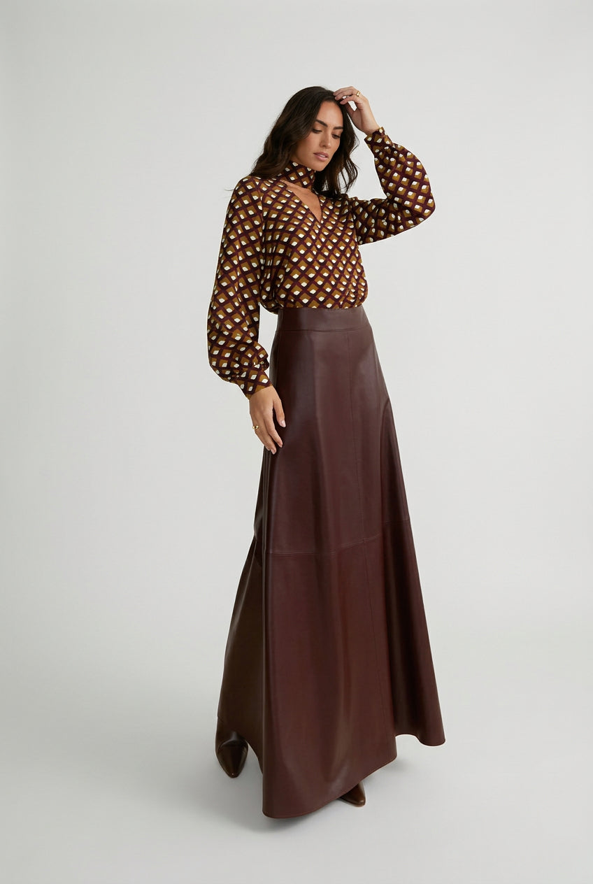 BLUSA FRANCESCA ORNAMENT MINI
