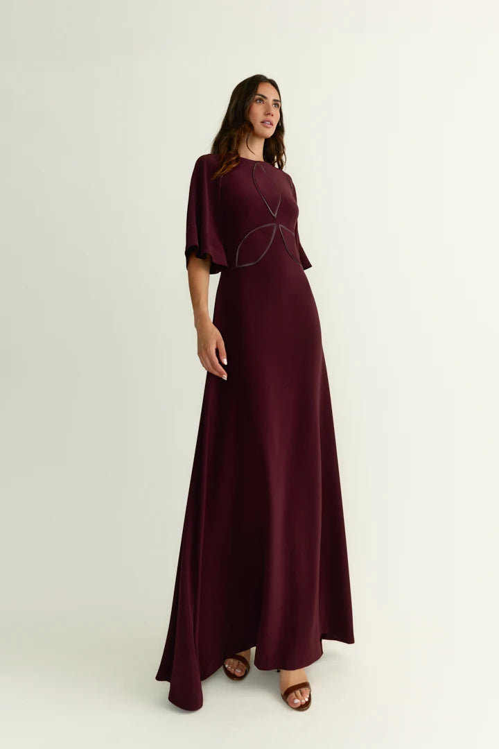 VESTIDO CARLA BURDEOS