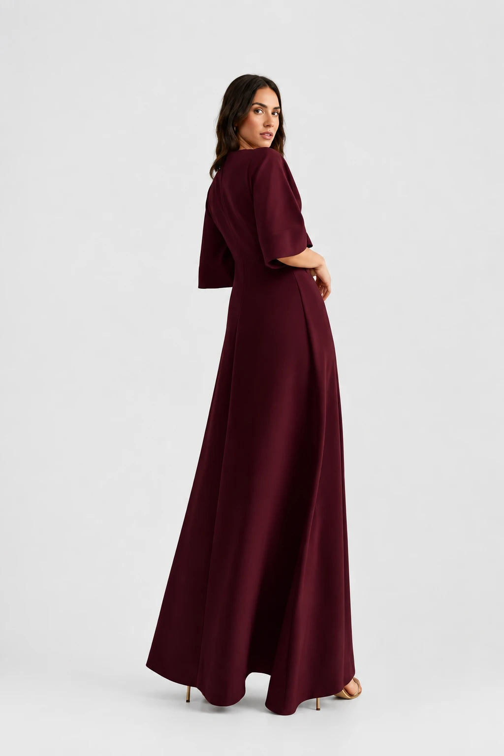 VESTIDO CARLA BURDEOS