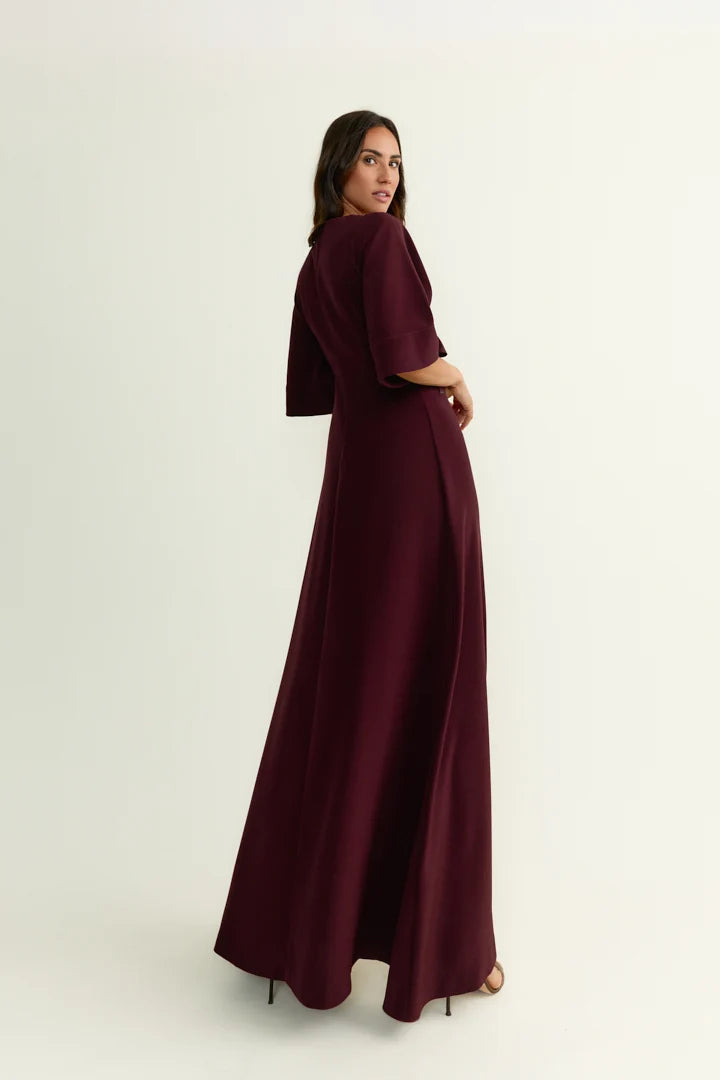 VESTIDO CARLA BURDEOS