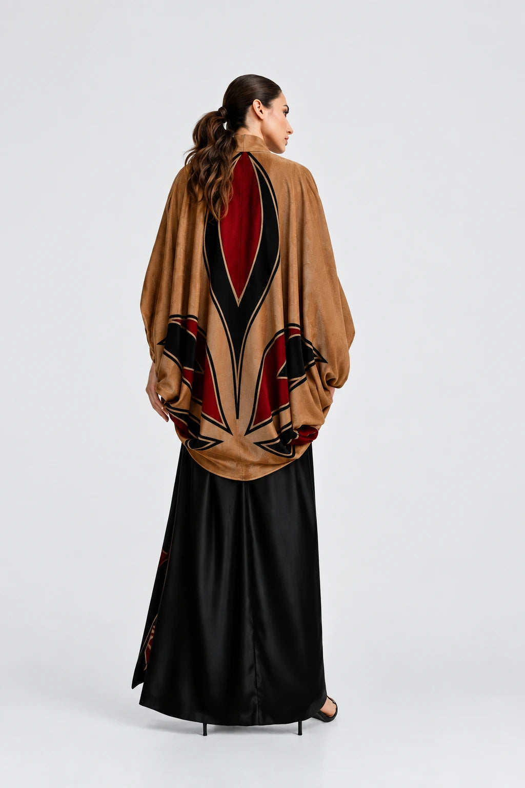 KIMONO VELVET HOJA