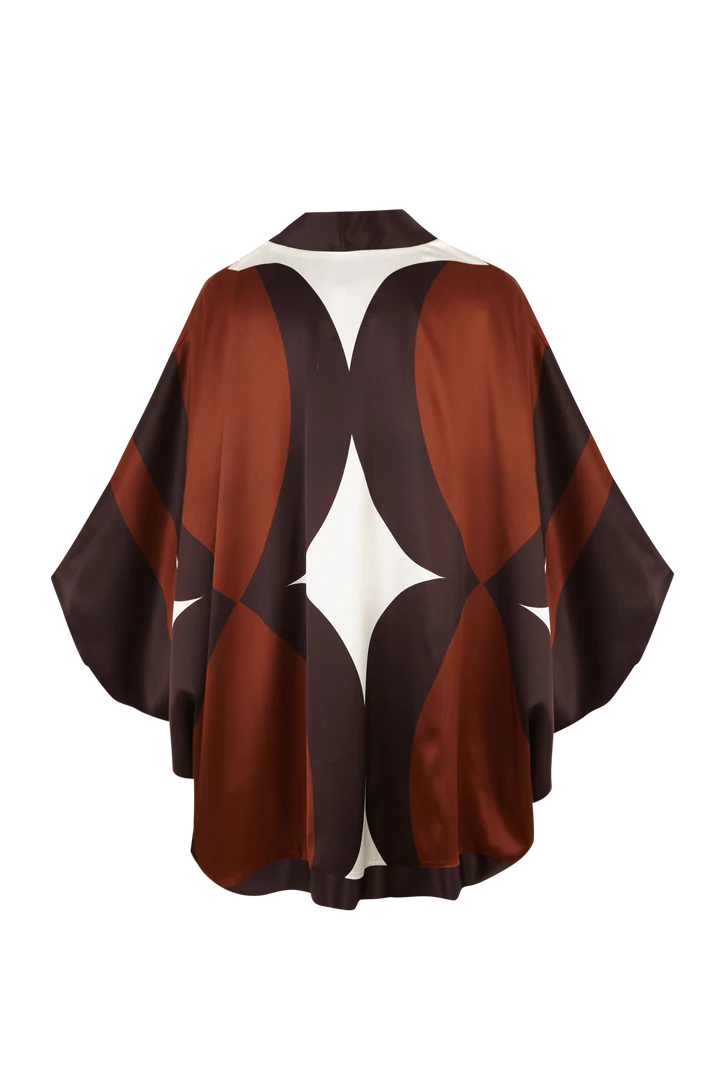 KIMONO CONSTELACIONES COFFEE